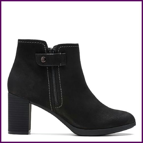 Women's Ankle Boots Stiletto Heel 3 Inch Synthetic Rubber Sole - Picture 3 of 8